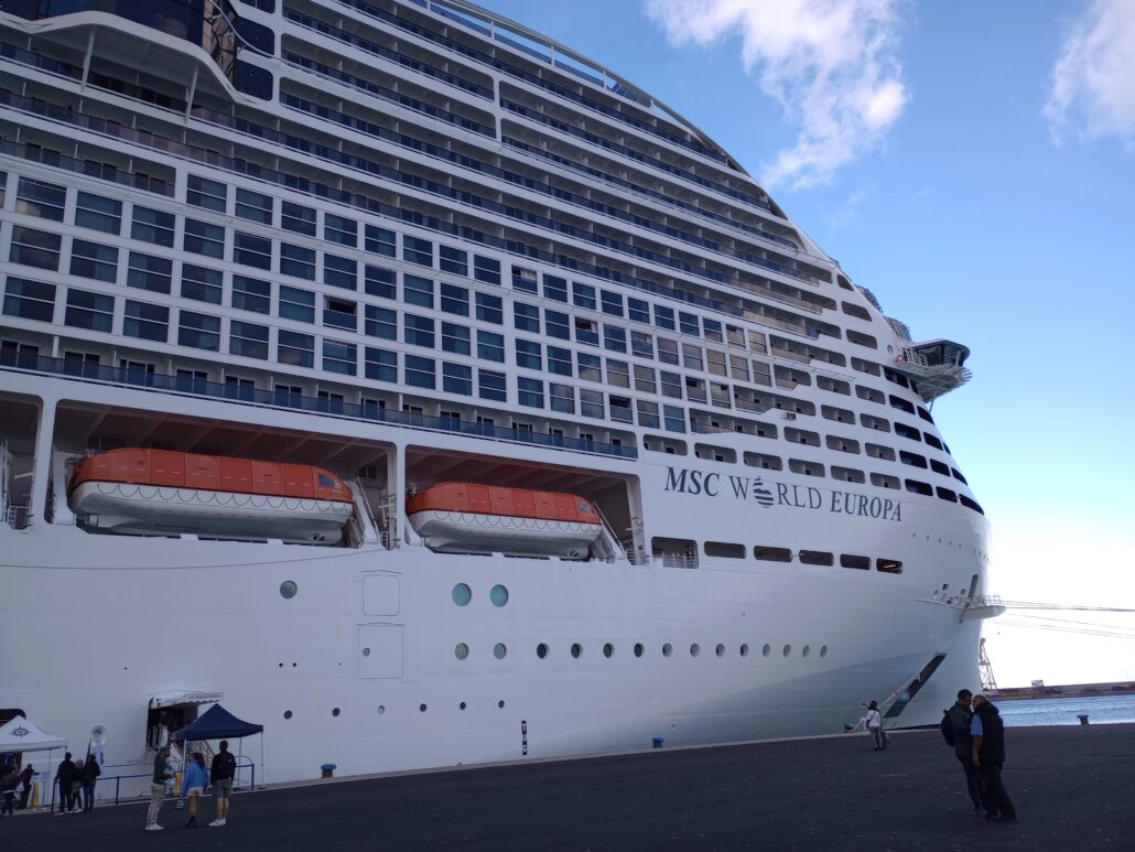 Tragic Overboard Incident on MSC World Europa While Docked in Malta