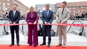 Five New Metro Stations Inaugurated in Copenhagen