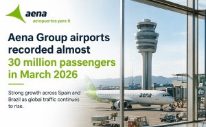 Aena airports near 30 million passengers in March