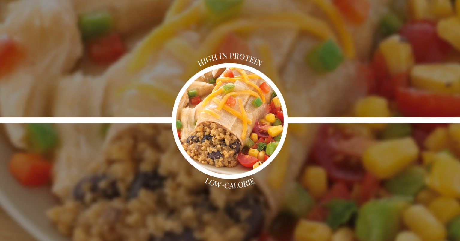 Nutrisystem Diet: Black Bean Polenta Enchilada With Chicken