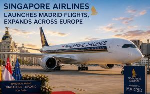 Singapore Airlines Launches Madrid Flights, Expands Across Europe