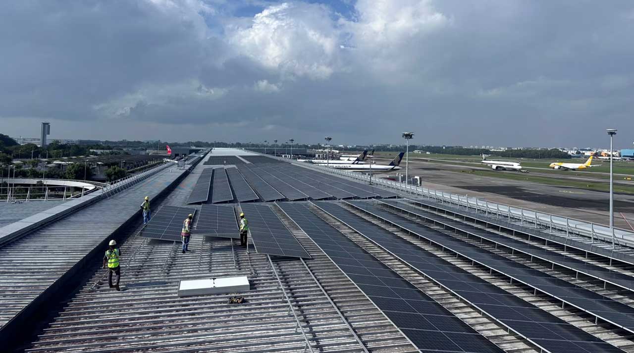 Changi Airport Embarks on Singapore’s Largest Rooftop Solar Project with Keppel Ltd.