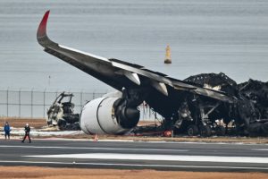 The ‘textbook’ evacuation from Japan jet inferno