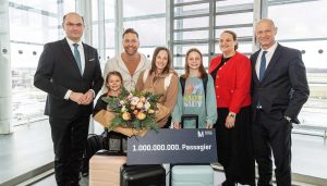 Munich Airport Welcomes One-Billionth Passenger Since Opening