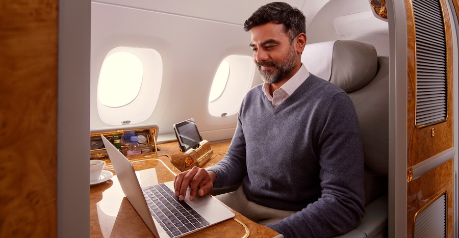 Emirates Installs Starlink Wi-Fi on Its First A380