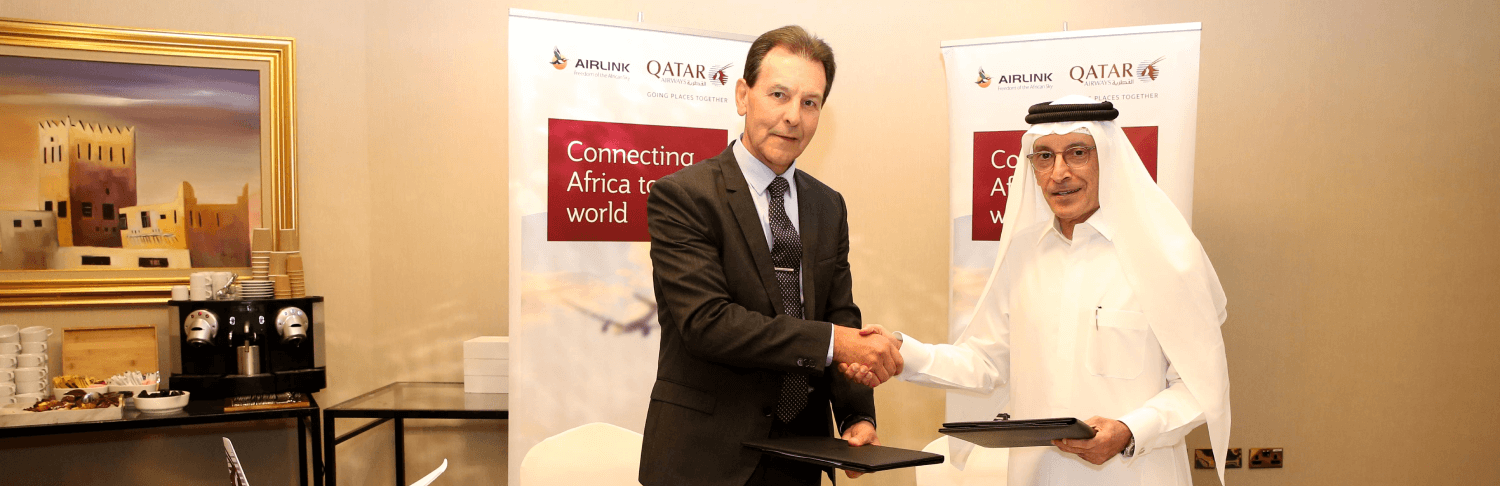 Qatar Airways partners with Airlink to boost connectivity