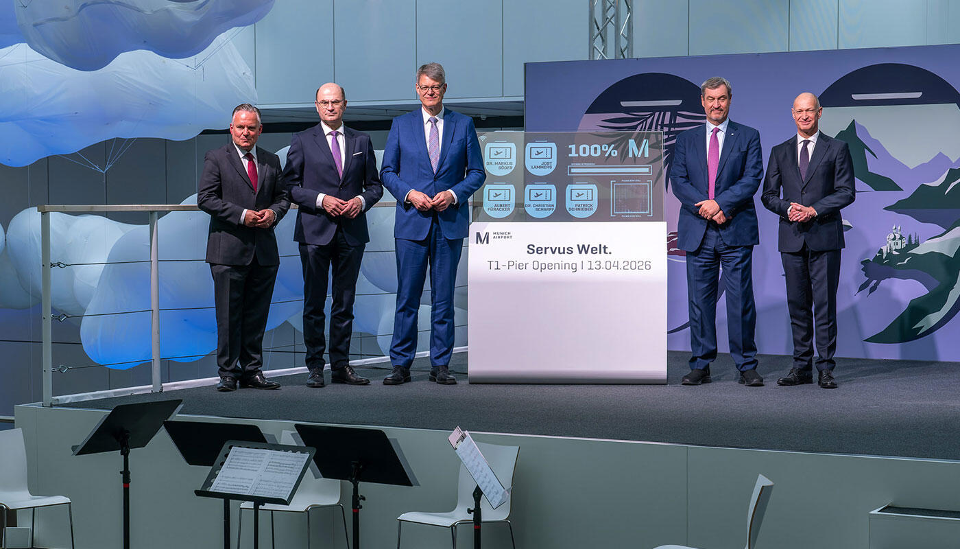 Munich Airport opens new Terminal 1 pier