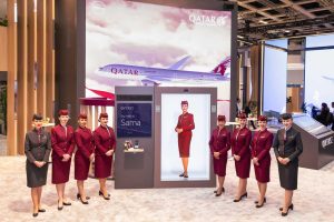 Qatar Airways Introduces Revolutionary AI Cabin Crew Sama 2.0 at ITB Berlin