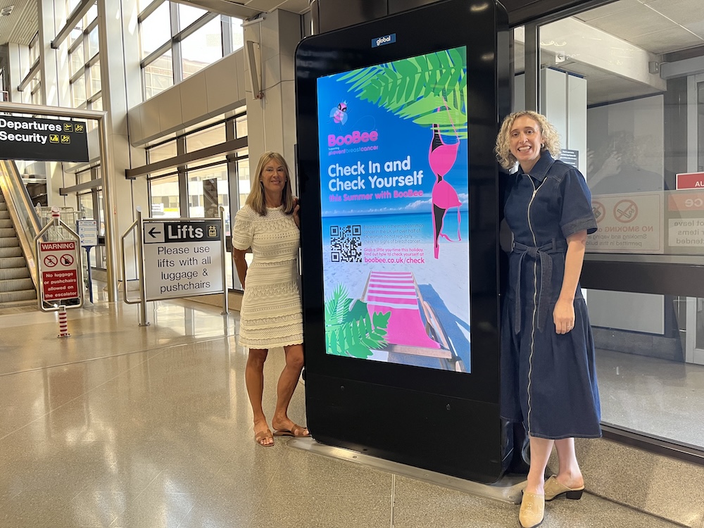 Airport Campaign Urges Women to Check for Breast Cancer