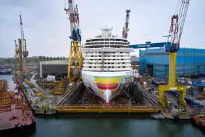 Norwegian Cruise Line Marks Milestone with Float Out of Norwegian Aqua™