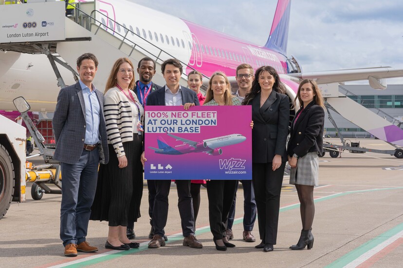 London Luton Airport and Wizz Air Advance with Eco-Friendly Airbus A321neo Fleet