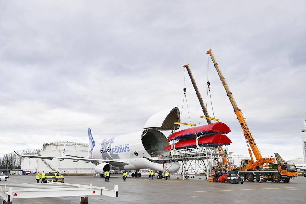 BelugaXL Makes Regular Appearances at Munich Airport in January 2025