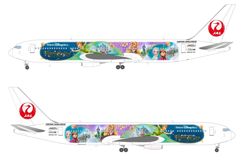 JAL Launches “Fantastic Journey Express” Themed to Tokyo DisneySea’s Fantasy Springs
