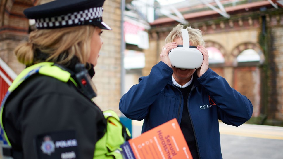 Virtual Reality Initiative Tackles Sexual Harassment on Trains