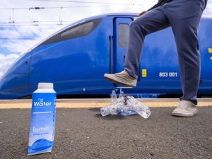 Lumo Sets Industry Standard with UK’s First Plastic-Free Onboard Water Service
