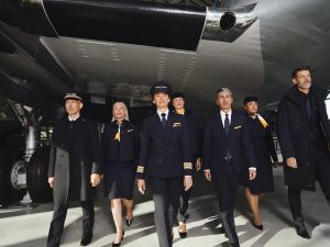 Lufthansa Unveils BOSS-Designed Uniforms for 100th Anniversary