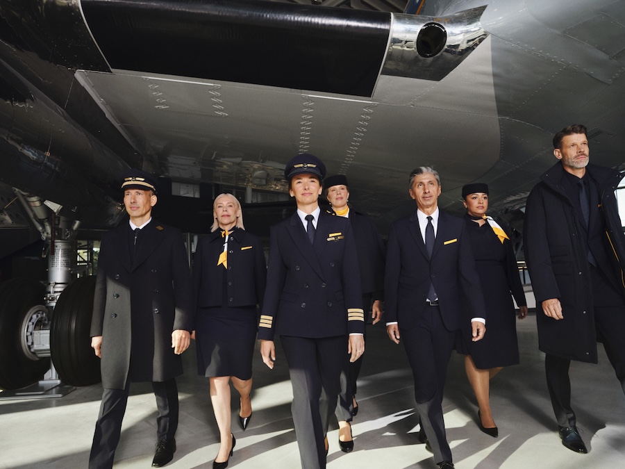 Lufthansa Unveils BOSS-Designed Uniforms for 100th Anniversary
