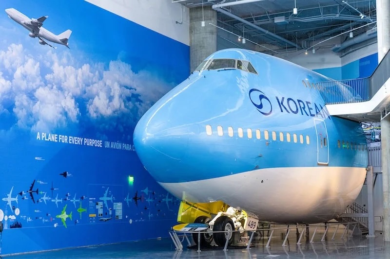 Korean Air Donates Boeing 747 to California Science Center
