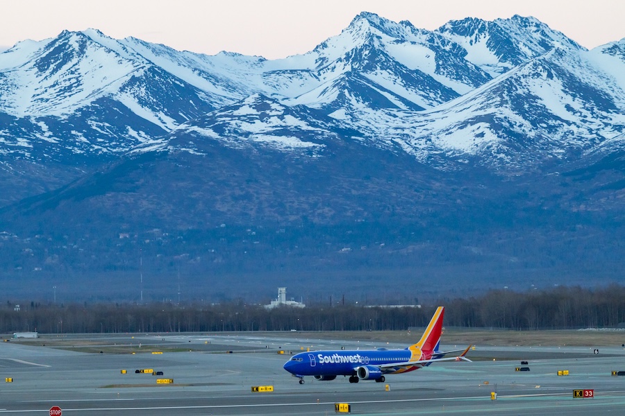 Southwest Airlines Launches Flights to Anchorage, Alaska