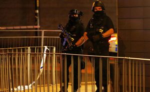 Terror attack spreading panic at Manchester Arena 