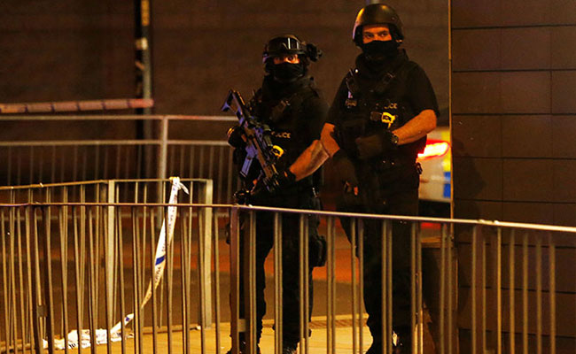 Terror attack spreading panic at Manchester Arena