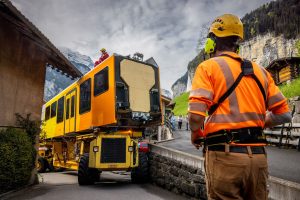 Stadler Delivers Modern Trains for Lauterbrunnen-Mürren Railway