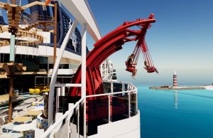 MSC Cruises Debuts ‘Cliffhanger,’ A Unique Over-Water Swing Ride, on MSC World America