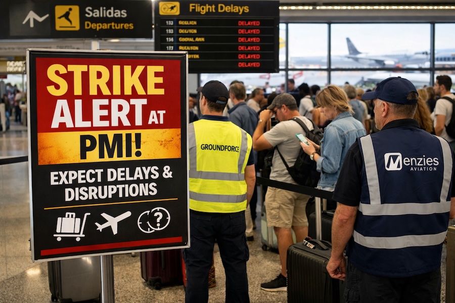 Strike action at Palma Airport could disrupt Easter travel