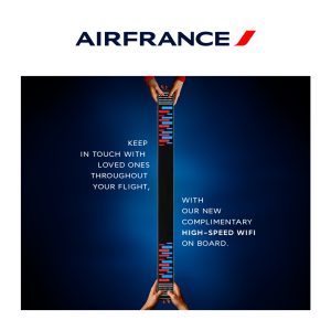 Air France Becomes First Major EU Airline with Free High-Speed Wi-Fi