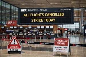 Strike to Halt All Passenger Flights at Berlin Brandenburg Airport on 18 March