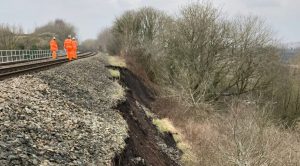Landslip Closes Wolverhampton-Shrewsbury Railway, Urgent Repairs Underway