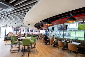 Manchester Airport opens new Terminal 3 area and 470-seat Sporting Chance sports bar