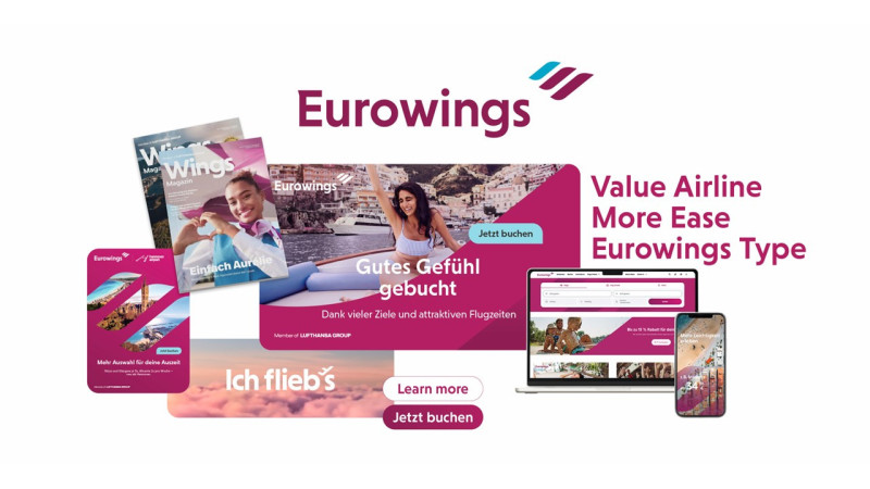 Eurowings Unveils New Brand Identity and Corporate Design