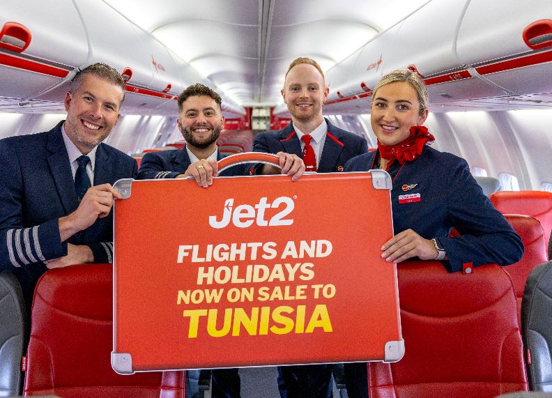 Jet2 Launches Tunisia Flights from Five UK Airports for Summer 2027