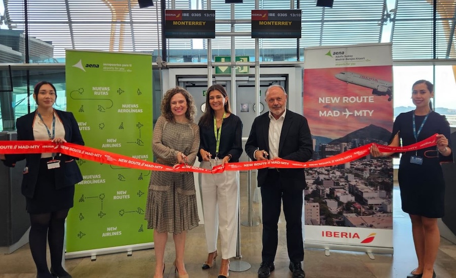 Iberia Launches Madrid to Monterrey Flights Three Times Weekly