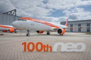 easyJet Takes Delivery of Its 100th Airbus NEO Aircraft in Hamburg