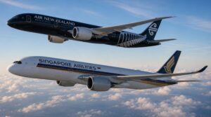 Air New Zealand and Singapore Airlines Boost Capacity by 17%