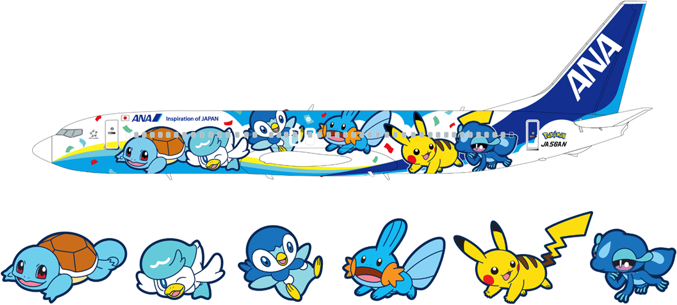 ANA Unveils Third Pokémon Jet to Mark 30-Year Partnership Anniversary