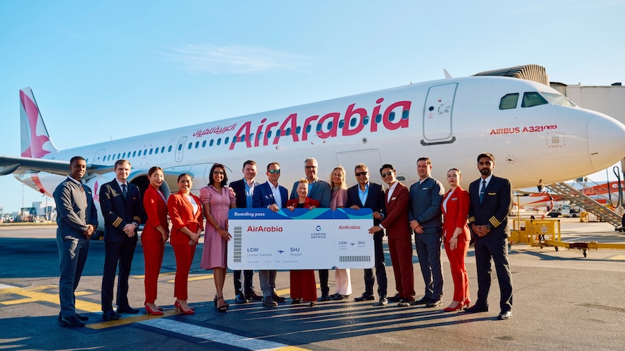 Air Arabia Launches Twice-Daily Gatwick to Sharjah Flights