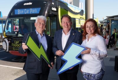 Dublin Airport Installs Ireland’s First Pantograph EV Bus Chargers