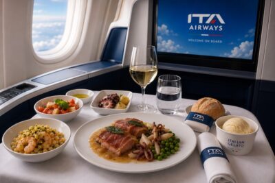 ITA Airways Brings Italian Regional Cuisine to Intercontinental Business Class