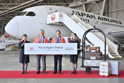 Japan Airlines and Marriott Bonvoy Launch First-of-Its-Kind Status Matching Partnership