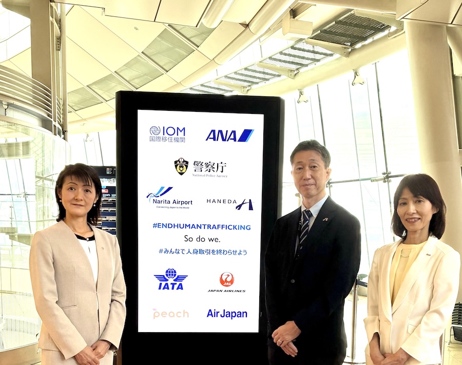 Japan’s Aviation Industry Launches Joint Initiative to Combat Human Trafficking