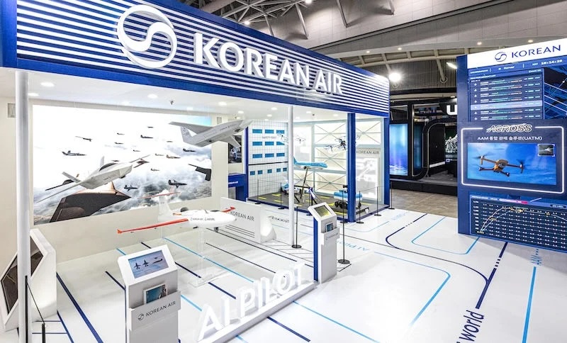Korean Air Showcases AI Pilot, Drone Inspection and UAM Traffic Tech at Incheon Expo