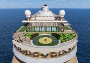 Regent’s New Ship Gets a Premium Sports Deck with Padel and Putting Green