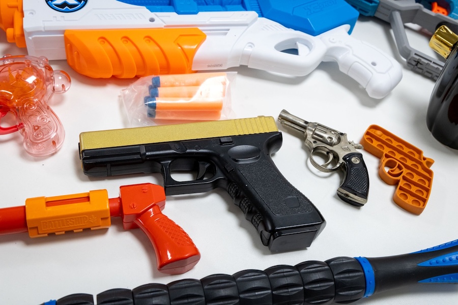 Toy Guns, Scissors and a Baseball Bat Among Nearly 100 Items Confiscated at Manchester Airport in One Morning